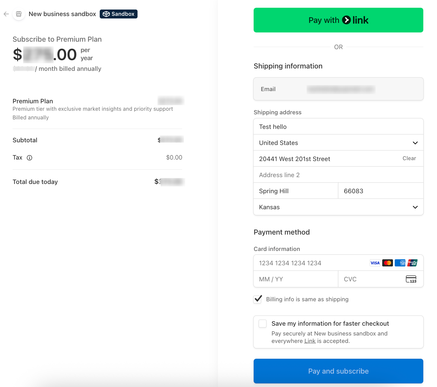 Figure 7: Enter Payment