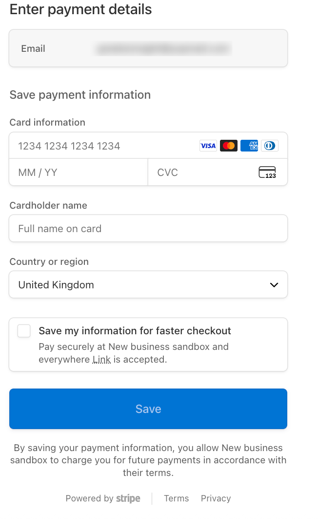 Figure 4: Update Payment